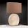 Lámpara de mesa ETHNO 1xE27/60W/230V cerámica marrón/beige
