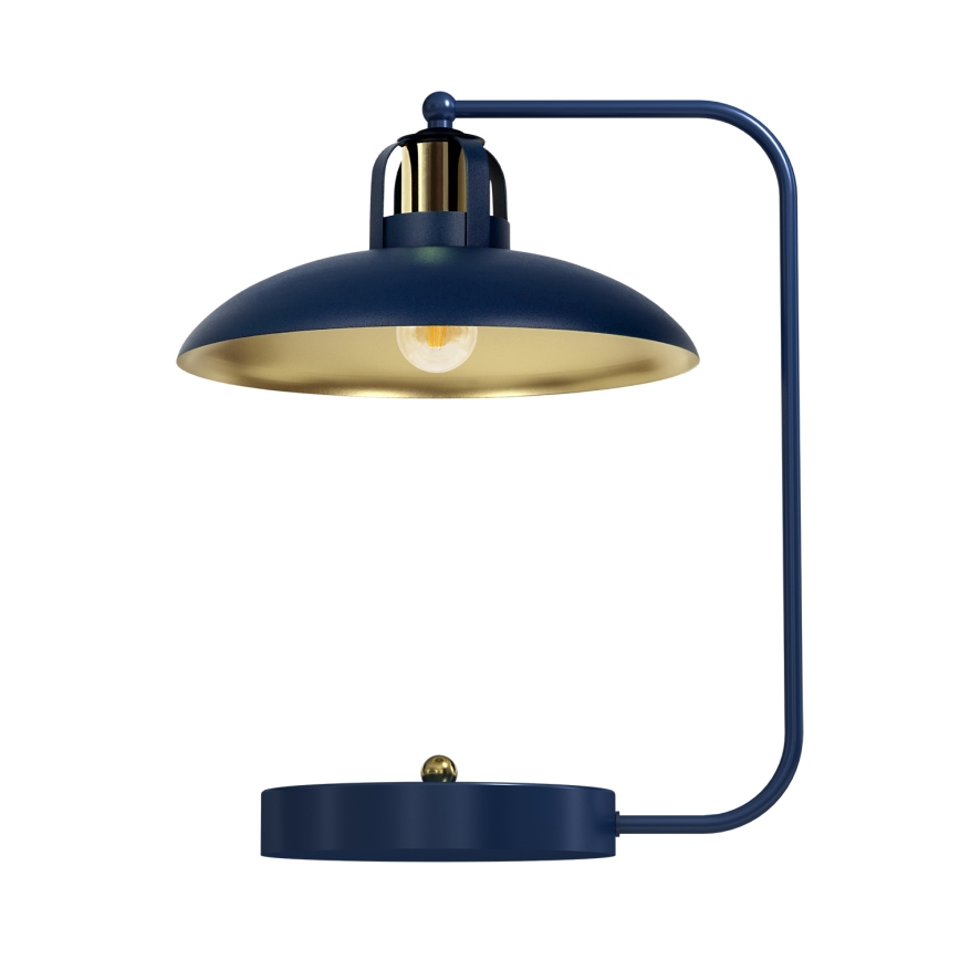 Lámpara de mesa FELIX 1xE27/60W/230V azul