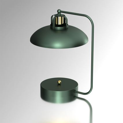 Lámpara de mesa FELIX 1xE27/60W/230V verde