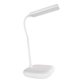 Lámpara de mesa flexible LED regulable LED/12W/230V 3000K/4000K/6500K blanco