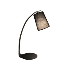 Lámpara de mesa GALLANT 1xE27/11W/230V negro/marrón