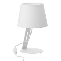 Lámpara de mesa GRACIA 1xE27/60W/230V blanco