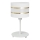 Lámpara de mesa HELEN 1xE27/15W/230V blanco/dorado