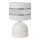 Lámpara de mesa HELEN 1xE27/15W/230V blanco