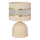 Lámpara de mesa HELEN 1xE27/15W/230V color crema/dorado