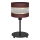 Lámpara de mesa HELEN 1xE27/15W/230V marrón/negro/dorado