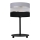 Lámpara de mesa HELEN 1xE27/15W/230V negro/gris/plata