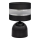 Lámpara de mesa HELEN 1xE27/15W/230V negro/plata