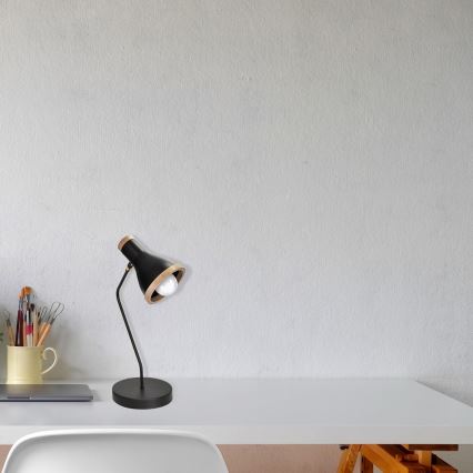 Lámpara de mesa HOLLY 1xE27/60W/230V