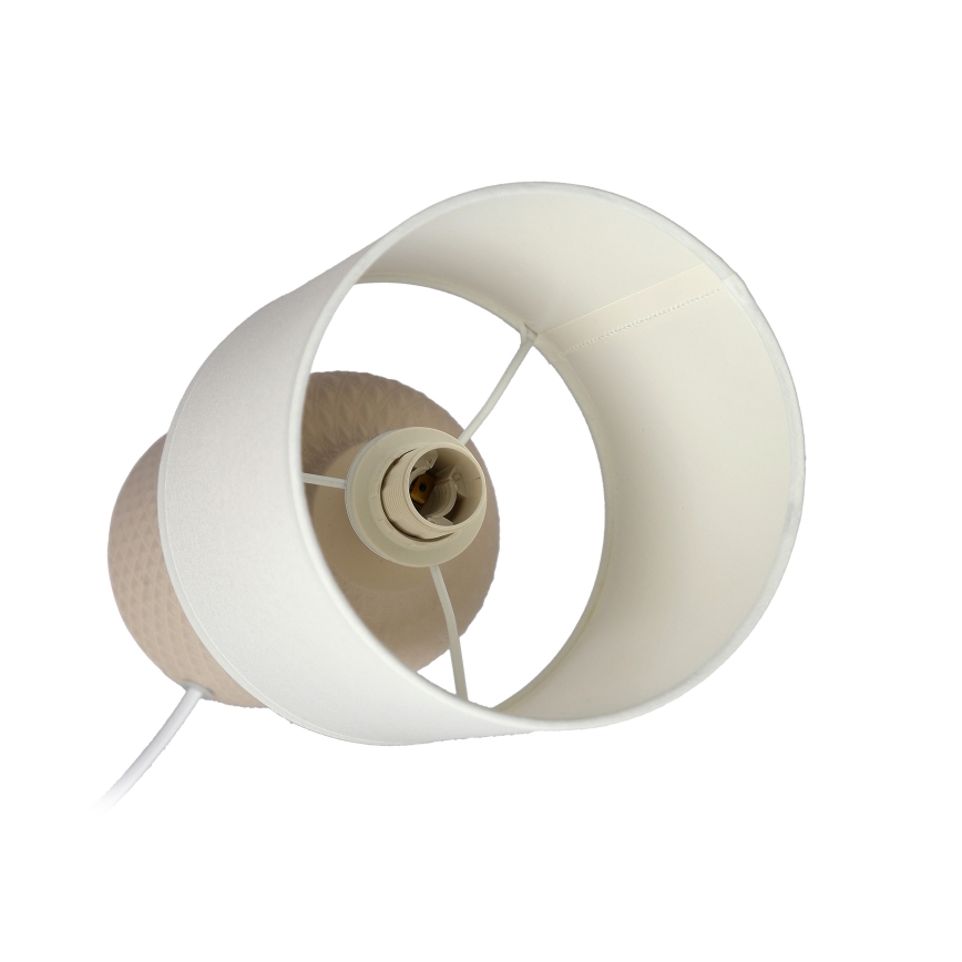 Lámpara de mesa INER 1xE14/40W/230V beige