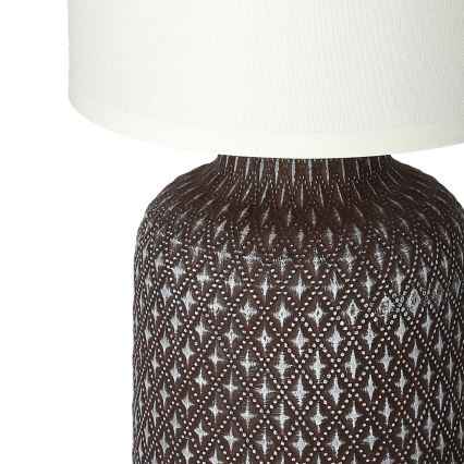 Lámpara de mesa INER 1xE14/40W/230V marrón