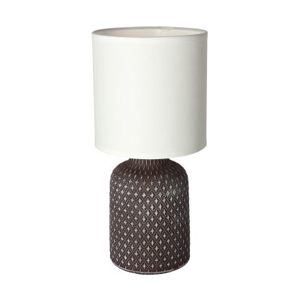 Lámpara de mesa INER 1xE14/40W/230V marrón