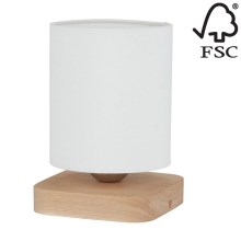 Lámpara de mesa JENTA 1xE27/25W/230V - Certificado FSC