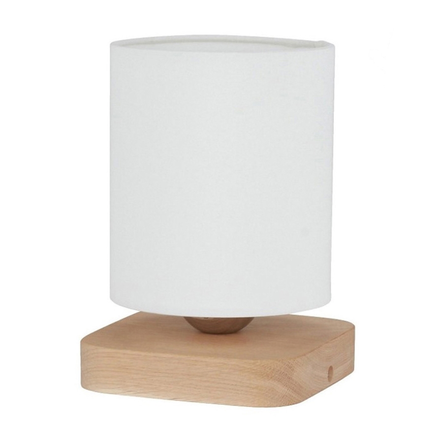 Lámpara de mesa JENTA 1xE27/25W/230V roble