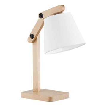 Lámpara de mesa JOGA 1xE27/15W/230V haya