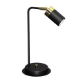 Lámpara de mesa JOKER 1xGU10/25W/230V negro/dorado