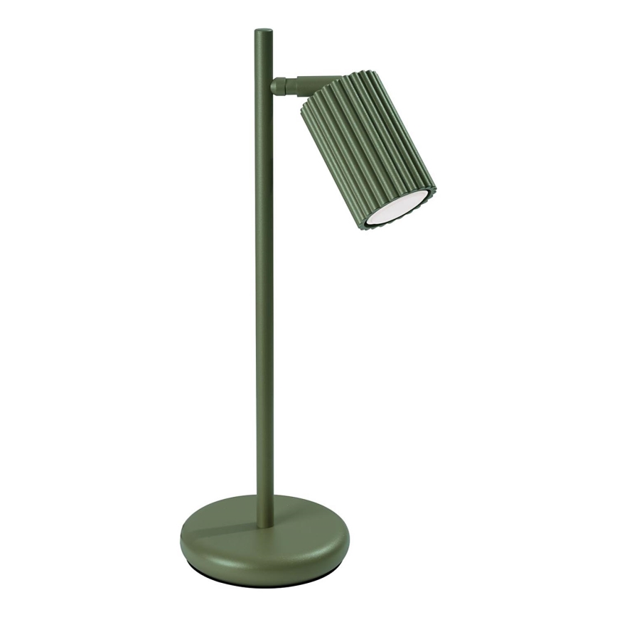 Lámpara de mesa KARBON 1xGU10/10W/230V verde