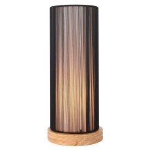 Lámpara de mesa KIOTO 1xE27/40W/230V negro/marrón