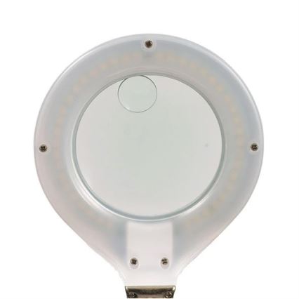 Lámpara de mesa LED con lupa LED/6,5W/230V blanco