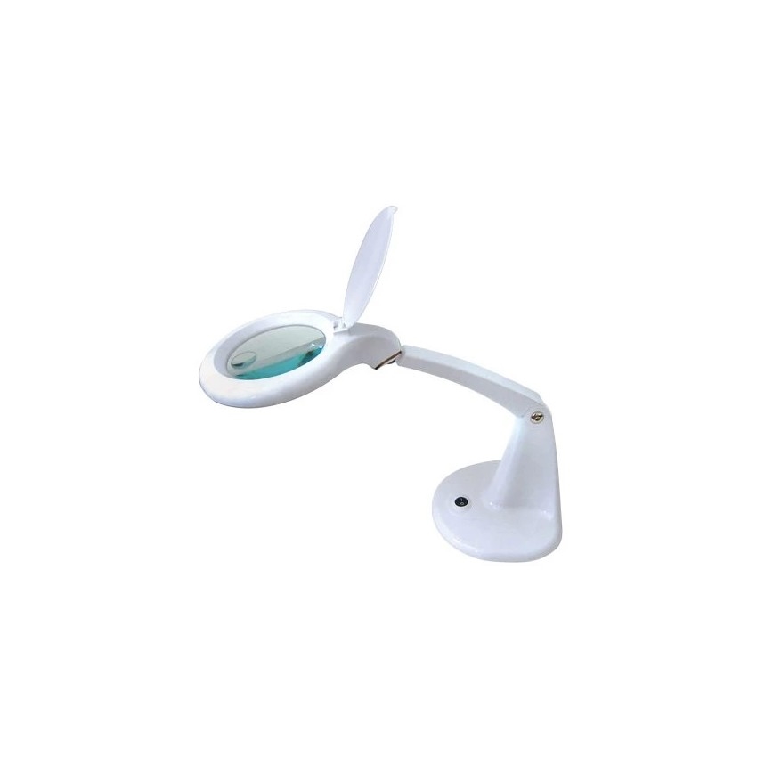 Lámpara de mesa LED con lupa LED/6,5W/230V blanco