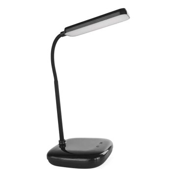 Lámpara de mesa LED flexible regulable LED/12W/230V 3000K/4000K/6500K negro