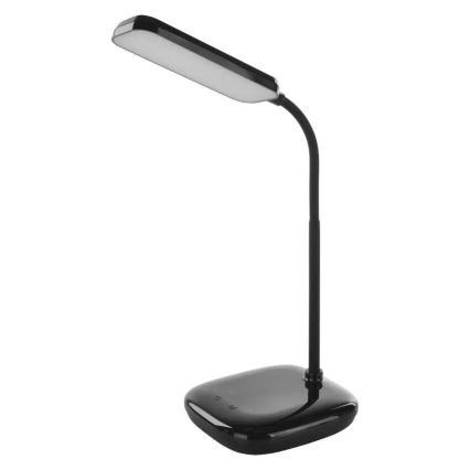 Lámpara de mesa LED flexible regulable LED/12W/230V 3000K/4000K/6500K negro
