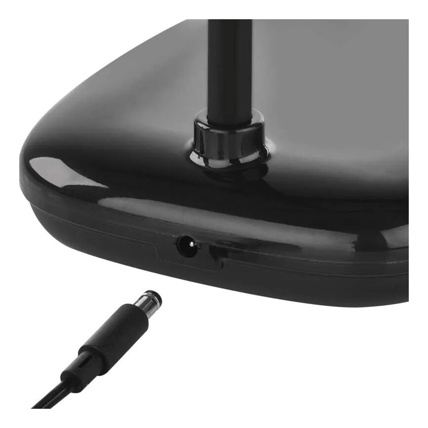 Lámpara de mesa LED flexible regulable LED/12W/230V 3000K/4000K/6500K negro