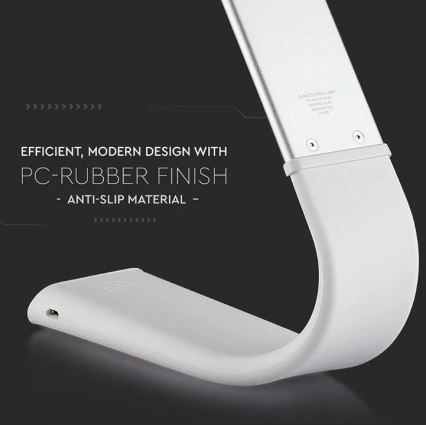 Lámpara de mesa LED flexible y regulable LED/6,5W/5V 3000K/4500K/6000K