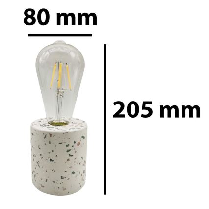 Lámpara de mesa LED LASTRYKO LED/4W/3V