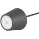 Lámpara de mesa LED recargable táctil regulable LED/2W/5V 4400 mAh 3000K IP54 gris