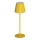 Lámpara de mesa LED recargable y regulable INITA LED/1,2W/1800 mAh IP54 amarillo