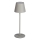 Lámpara de mesa LED recargable y regulable INITA LED/1,2W/1800 mAh IP54 gris