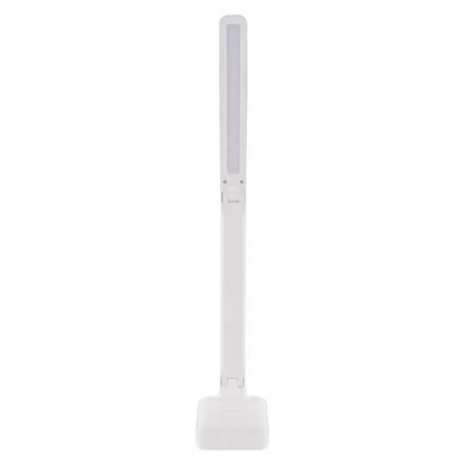 Lámpara de mesa LED recargable y regulable LED/5W/3,7V 3000K/4000K/6500K 800mAh blanco