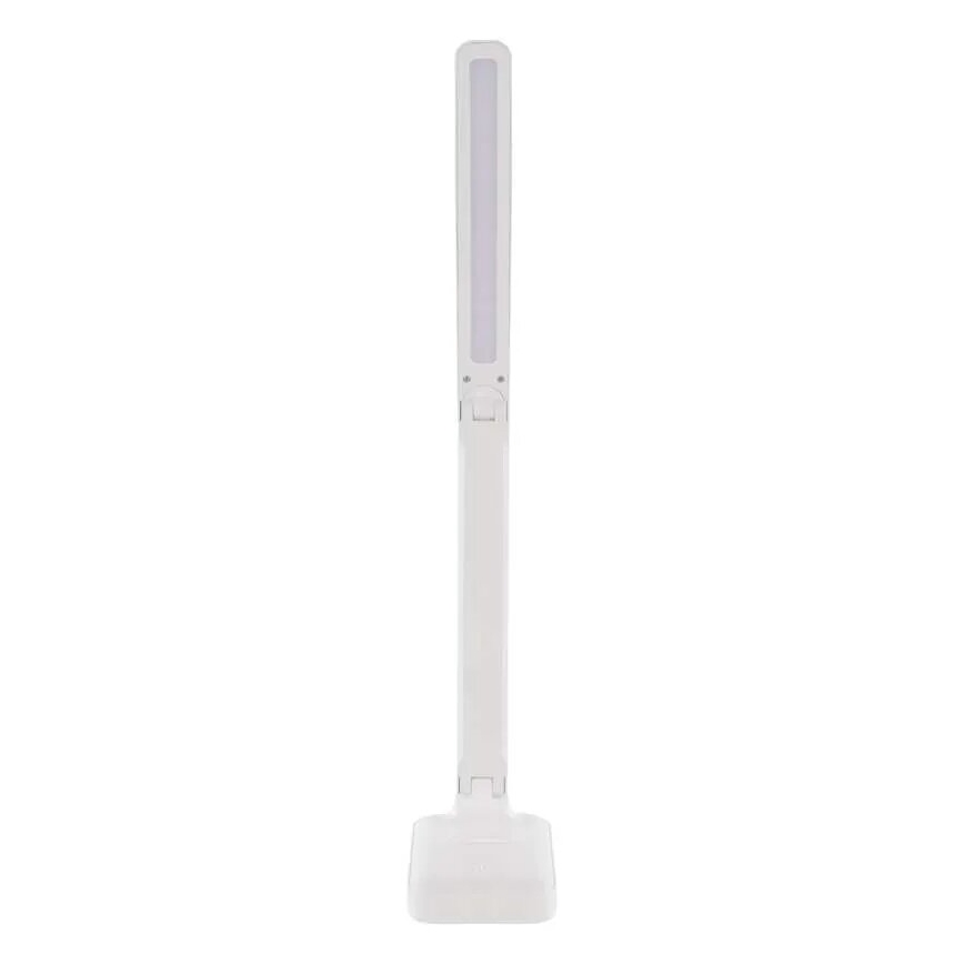 Lámpara de mesa LED recargable y regulable LED/5W/3,7V 3000K/4000K/6500K 800mAh blanco