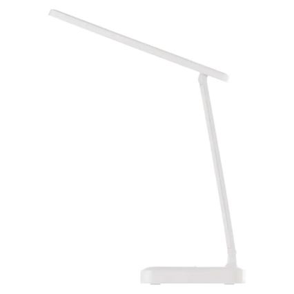 Lámpara de mesa LED recargable y regulable LED/5W/3,7V 3000K/4000K/6500K 800mAh blanco