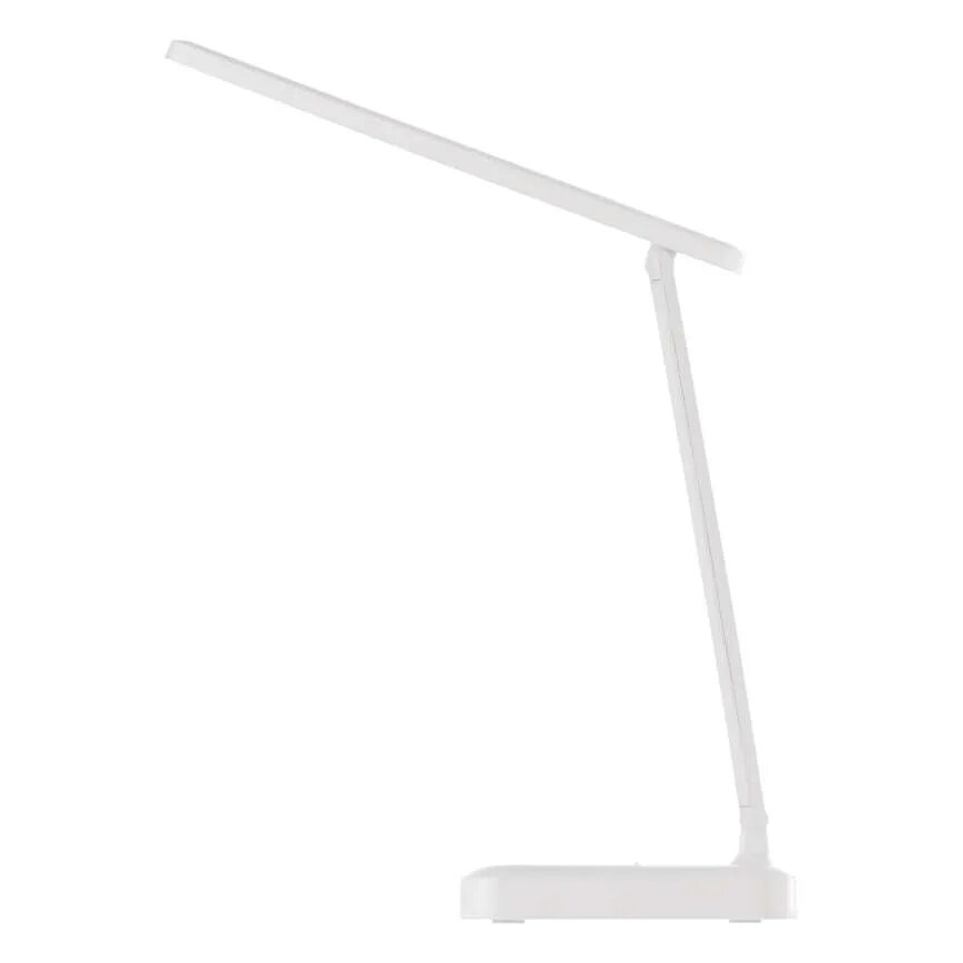 Lámpara de mesa LED recargable y regulable LED/5W/3,7V 3000K/4000K/6500K 800mAh blanco