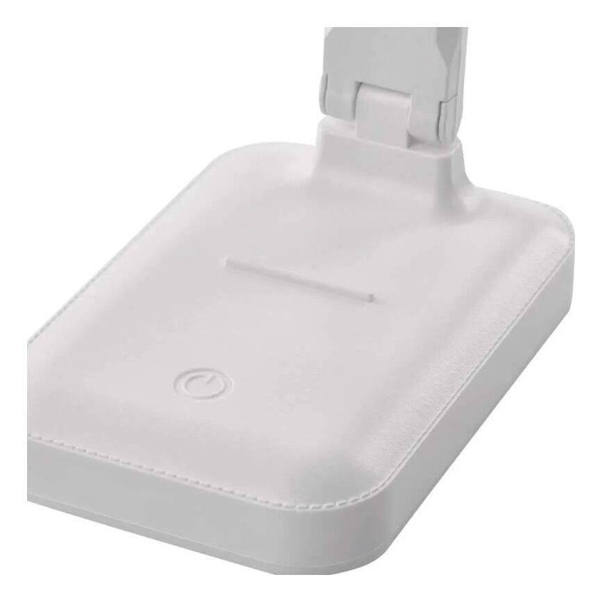 Lámpara de mesa LED recargable y regulable LED/5W/3,7V 3000K/4000K/6500K 800mAh blanco