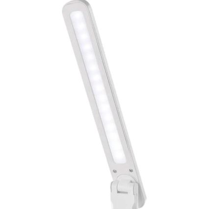Lámpara de mesa LED recargable y regulable LED/5W/3,7V 3000K/4000K/6500K 800mAh blanco