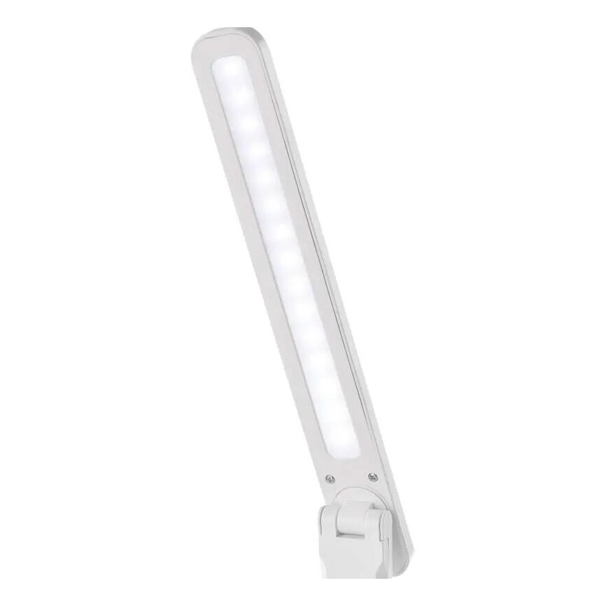 Lámpara de mesa LED recargable y regulable LED/5W/3,7V 3000K/4000K/6500K 800mAh blanco