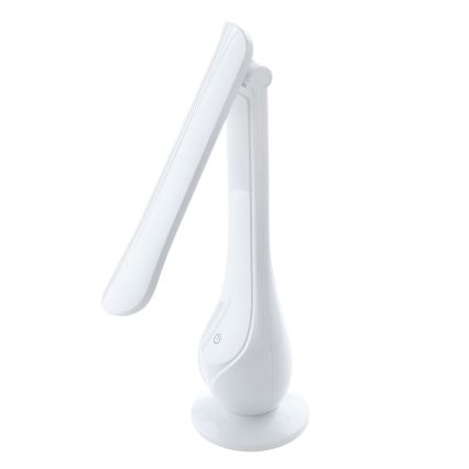 Lámpara de mesa LED recargable y regulable LILLY LED/4W/5V 1200 mAh blanco