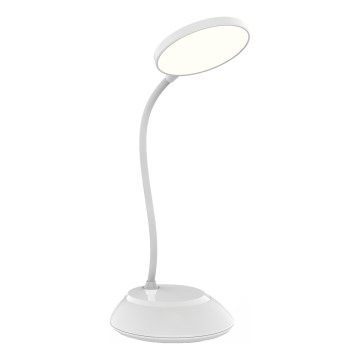 Lámpara de mesa LED recargable y regulable VISUA LED/5W/5V 3000-5000K blanco