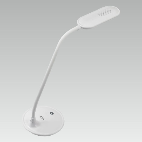Lámpara de mesa LED regulable 12xLED/5W blanco