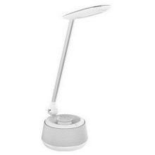 Lámpara de mesa LED regulable con altavoz MOANA MUSIC LED/6W/230V