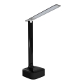 Lámpara de mesa LED regulable con altavoz ROBIN MUSIC LED/7W/230V negro