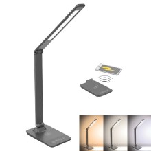 Lámpara de mesa LED regulable con carga inalámbrica LED/10W/100-240V
