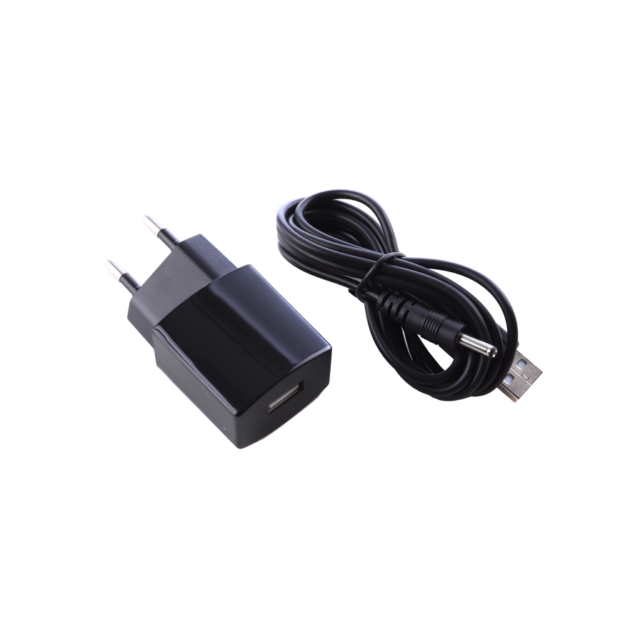 Lámpara de mesa LED regulable con display GALA 1xLED/6W/230V