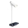 Lámpara de mesa LED regulable con inalámbrico Qi cargando TIT LED/12W/230V blanco