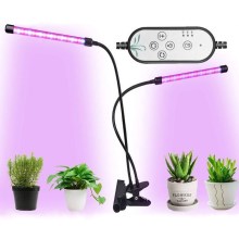 Lámpara de mesa LED regulable con pinza para el cultivo de plantas LED/8W/5V
