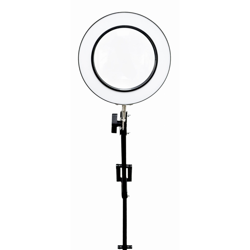 Lámpara de mesa LED regulable con una lupa LED/10W/230V 3000/4500/6000K