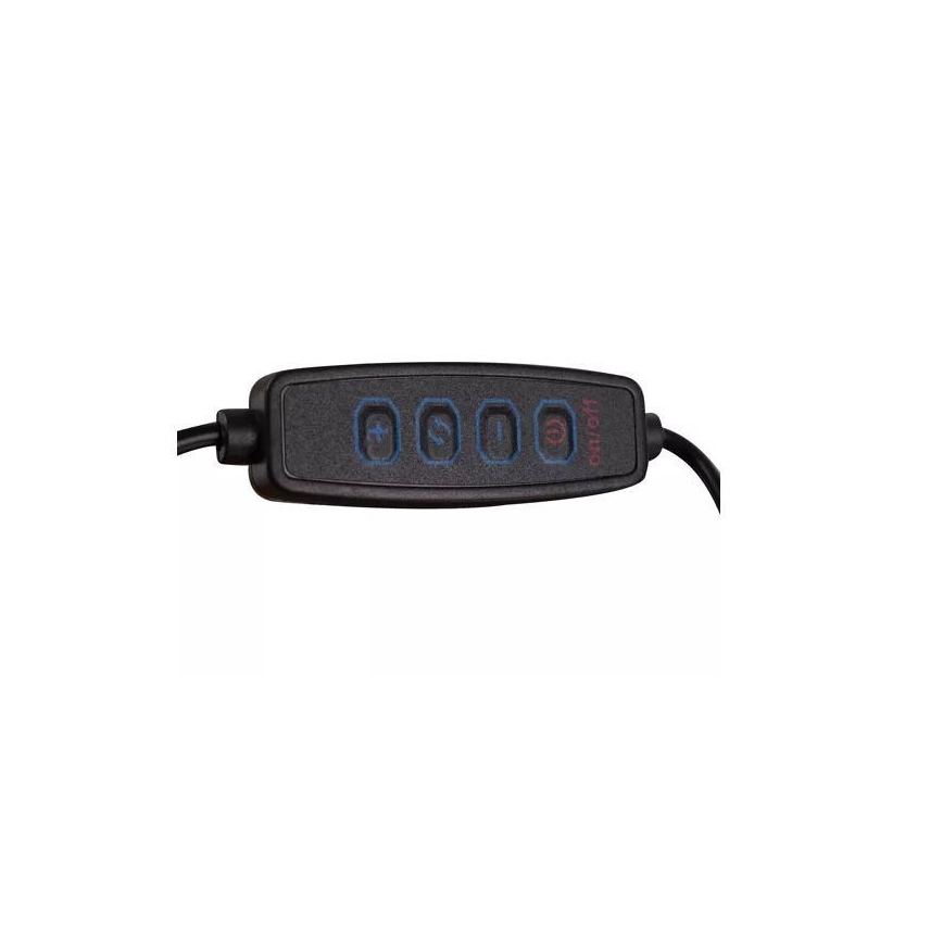 Lámpara de mesa LED regulable con una lupa LED/6W/5V 3000K/4000K/6000K blanco